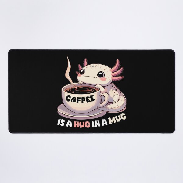 Item preview, Axolotl Coffee Hug Mug Gift designed and sold by Pineapple-Tree.