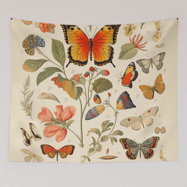 Item preview, Floral Butterfly designed and sold by patternshoprad.