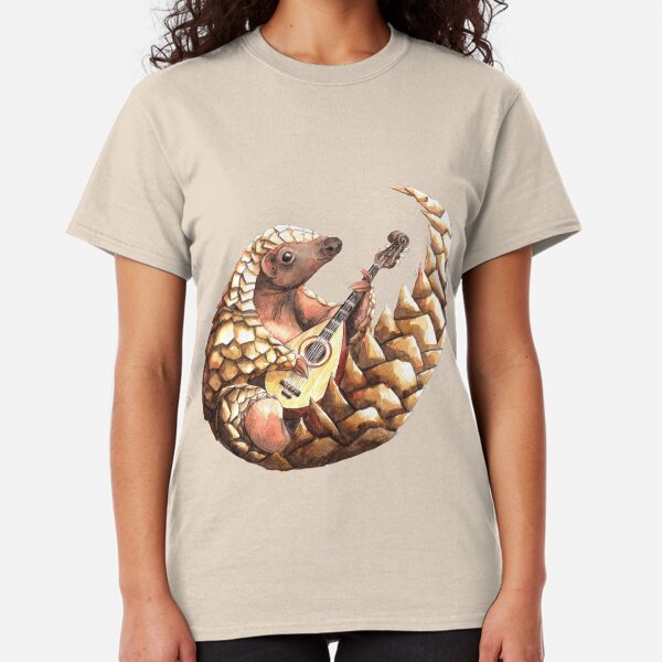 Pangolin playing the Mandolin Classic T-Shirt