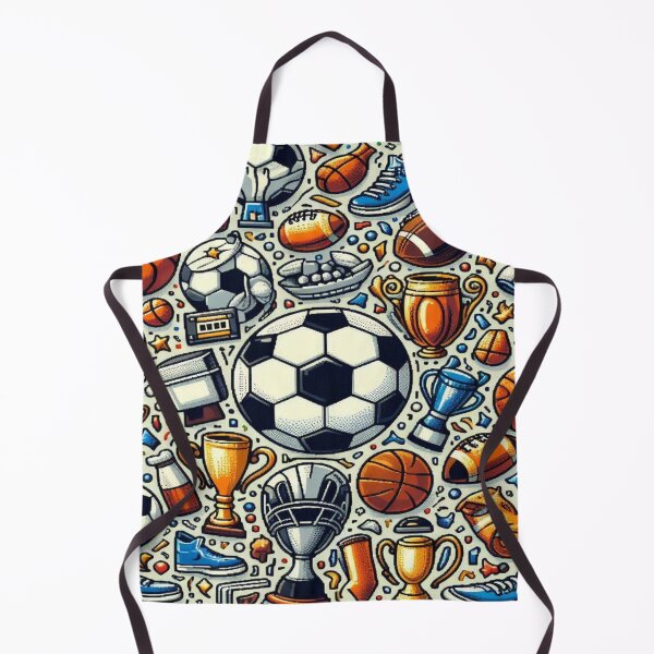 Item preview, Sports Mania Pixel Doodle designed and sold by Imaginarium of Chaos falcon88 .