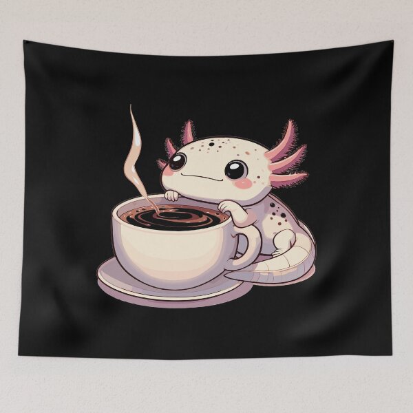 Item preview, Axolotl large mug coffee gift designed and sold by Pineapple-Tree.