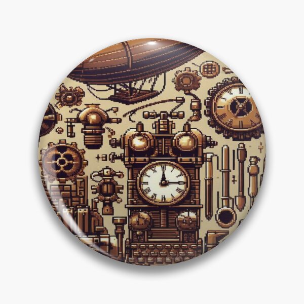 Item preview, Steampunk Pixel Workshop designed and sold by Imaginarium of Chaos falcon88 .