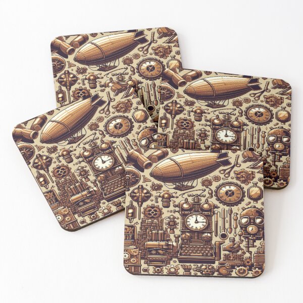 Item preview, Steampunk Pixel Workshop designed and sold by Imaginarium of Chaos falcon88 .