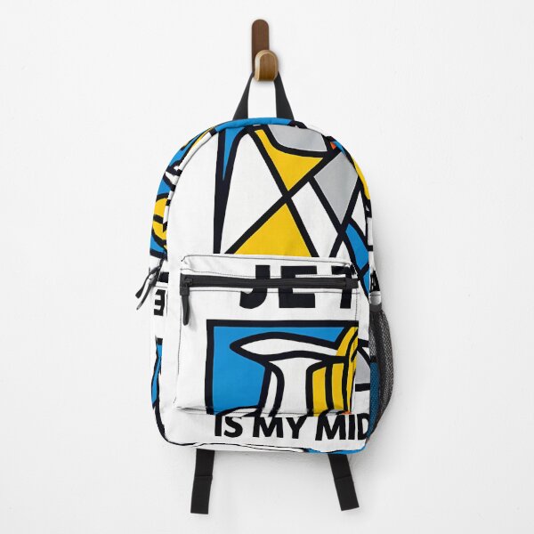 Item preview, Jetlag is My Middle Name – Funny Travel-Inspired Minimalist Art designed and sold by OzzFrequency.