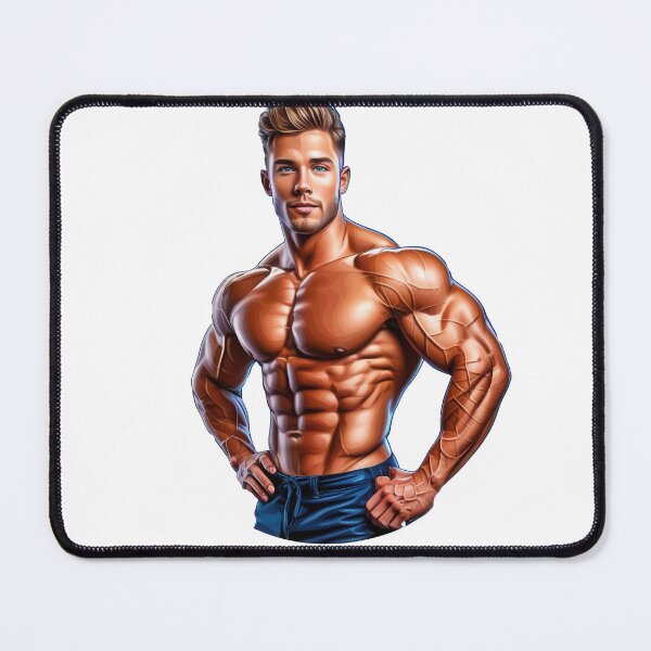 Item preview, New Series: Bodybuilder Sticker #82 designed and sold by ForeverPrintsOK.