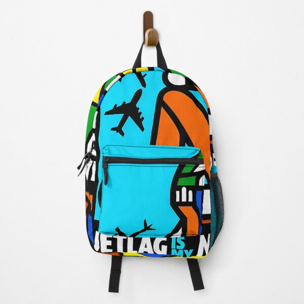 Item preview, Jet lag is My Middle Name – Funny Travel-Inspired Minimalist Art designed and sold by OzzFrequency.