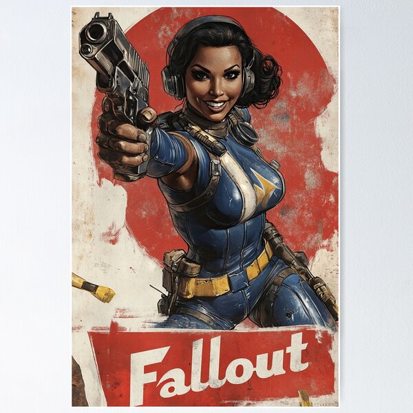 Vista previa del artículo con la obra «Fallout 2», diseñado y vendido por obstinator.
