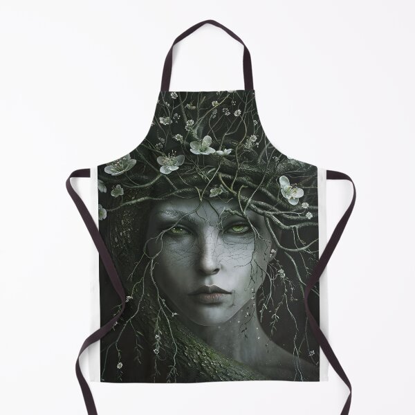 Item preview, Ethereal person entwined with nature in fantasy art designed and sold by Artessie.