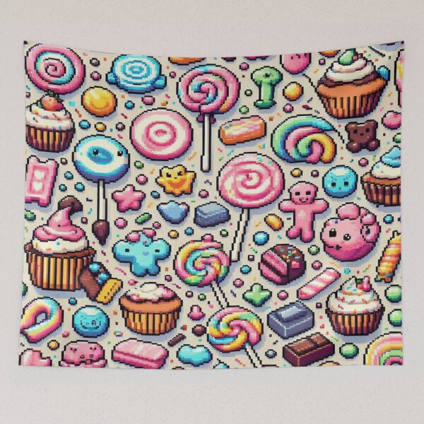 Item preview, Candy Kingdom Pixel Doodle designed and sold by Imaginarium of Chaos falcon88 .