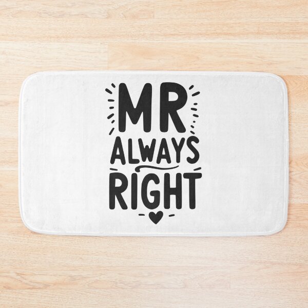 Item preview, Mr Always Right designed and sold by Frank Ring.
