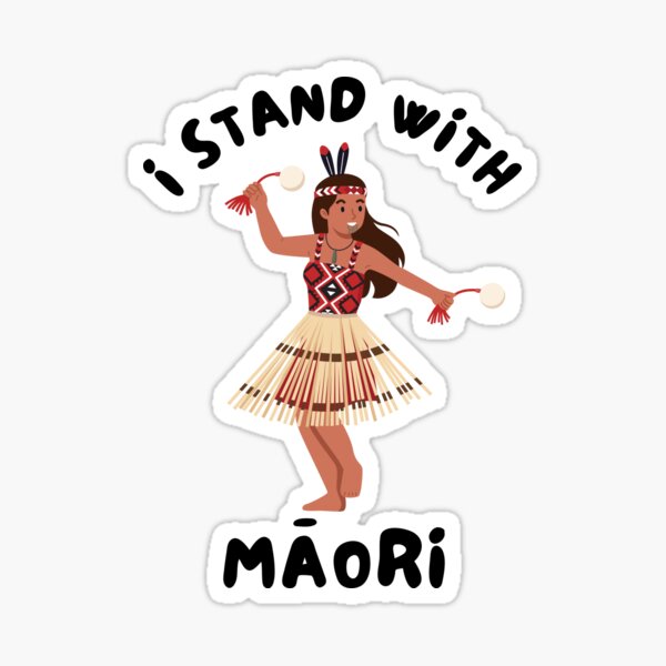 Item preview, I Stand With Māori Haka Dance designed and sold by ThereseLyssia.