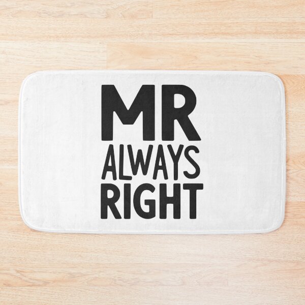 Item preview, Mr Always Right designed and sold by Frank Ring.