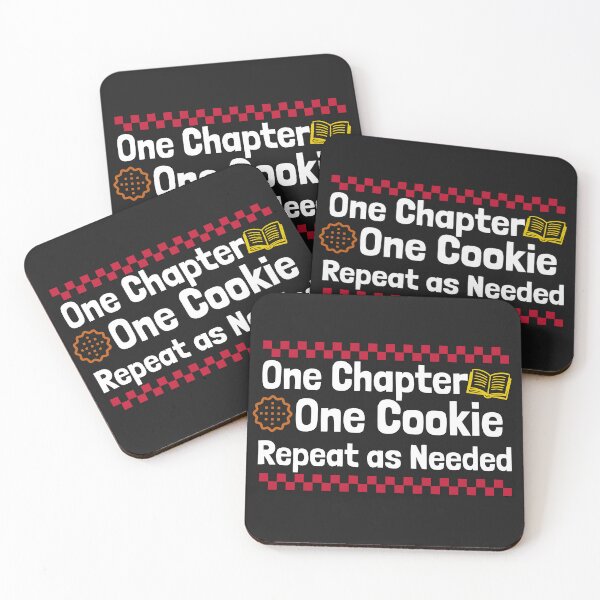 Item preview, One Chapter One Cookie Repeat As Needed designed and sold by Beverly Kempf.