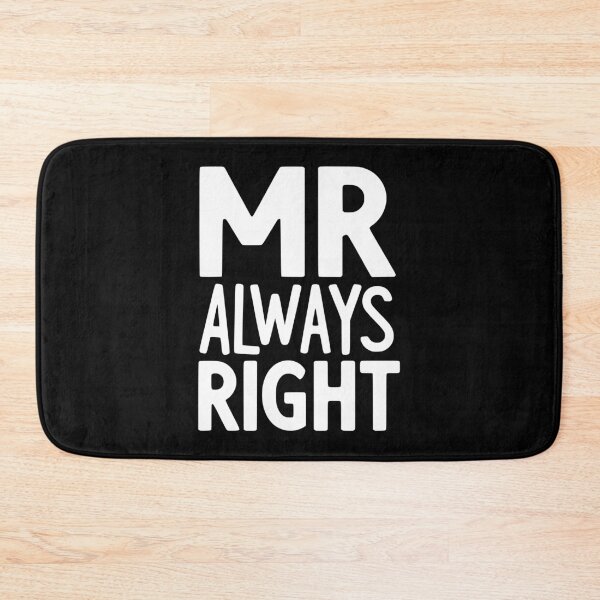 Item preview, Mr Always Right designed and sold by Frank Ring.