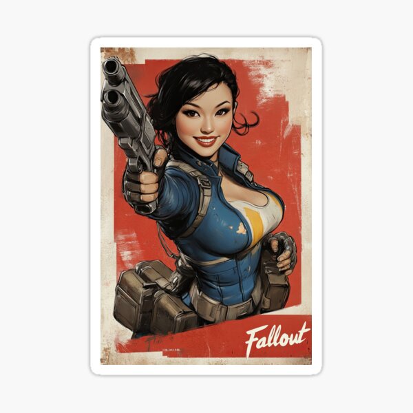 Vista previa del artículo con la obra «Fallout 3», diseñado y vendido por obstinator.