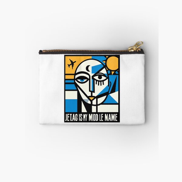 Item preview, Jet lag is My Middle Name – Funny Travel-Inspired Minimalist Art designed and sold by OzzFrequency.