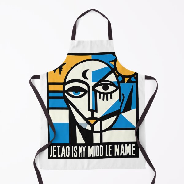 Item preview, Jet lag is My Middle Name – Funny Travel-Inspired Minimalist Art designed and sold by OzzFrequency.