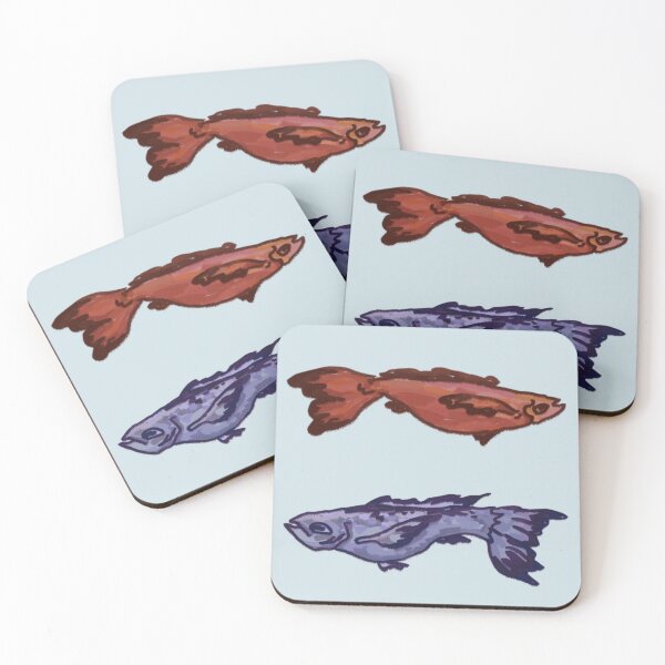 Item preview, red fish blue fish  designed and sold by small things club.