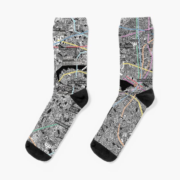 Item preview, Paris France metro map designed and sold by oliver polanski.