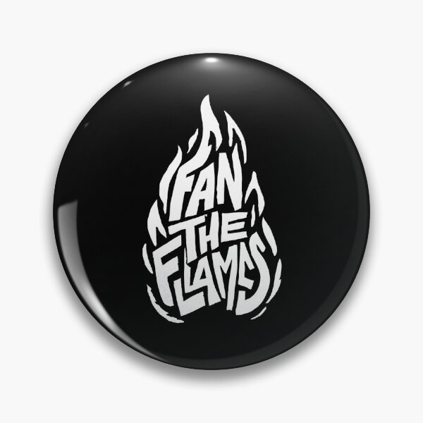 Item preview, Fan The Flames - Bold Typography designed and sold by TotemTrovia.