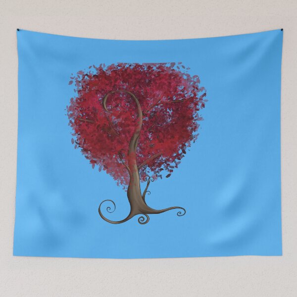 Item preview, Fairytale Tree in Red designed and sold by lezell.