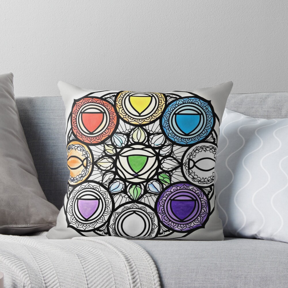Item preview, Throw Pillow designed and sold by Zeir-Shop.