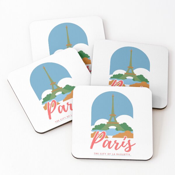 Item preview, Paris The City Of La Baguette (Bread) - Capital of love and romance designed and sold by AkramHabib.