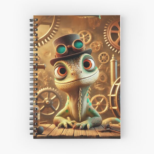Item preview, Steampunk Iguana designed and sold by Sillytoe.