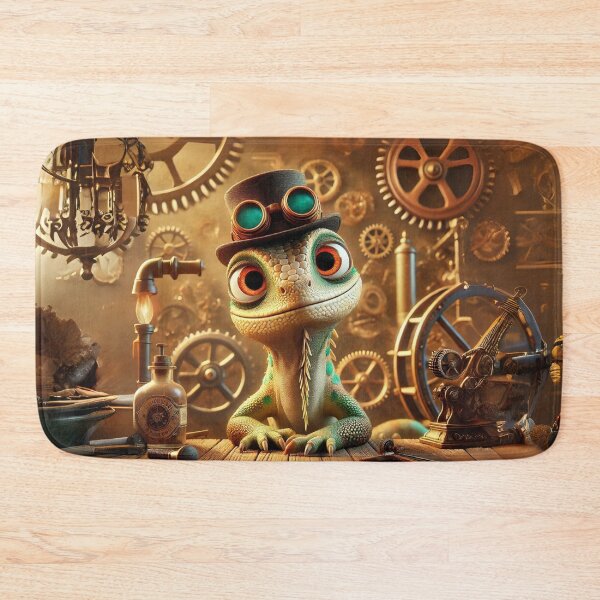 Item preview, Steampunk Iguana designed and sold by Sillytoe.