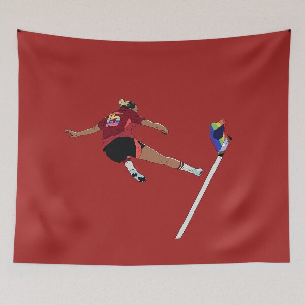Item preview, Celin Bizet Ildhusøy Corner Flag Kick Goal Celebration designed and sold by Hevding.