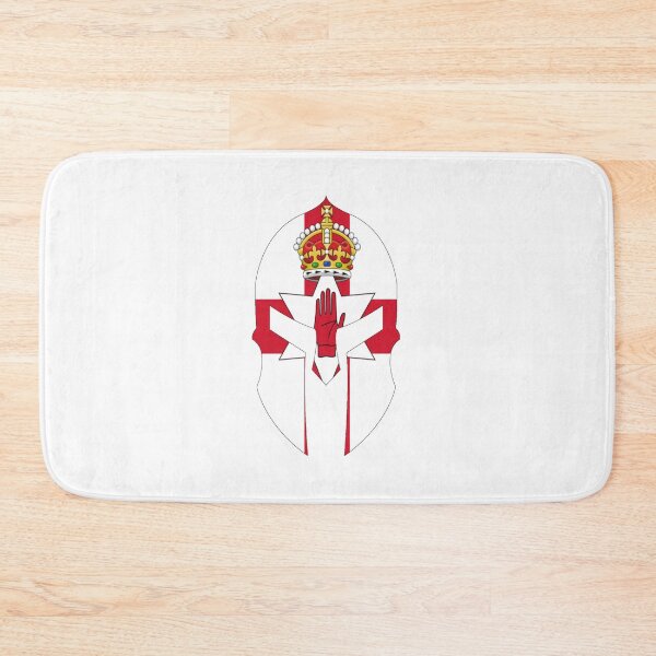 Artikelvorschau, Spartanischer Helm mit nordirischer Ulster-Flagge entworfen und verkauft von JonathanR1994.