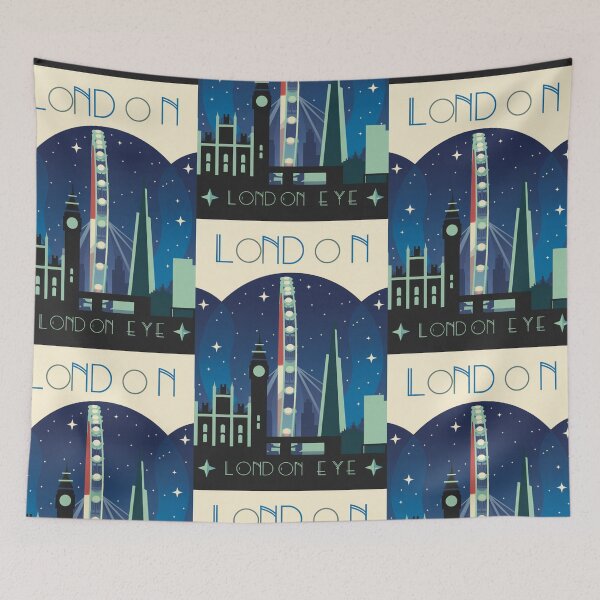 Item preview, Destinations - London Eye designed and sold by CanvasCarousel.