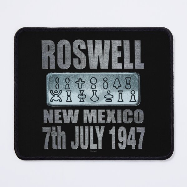Item preview, ROSWELL Alien Text Design designed and sold by PapaSquatch.