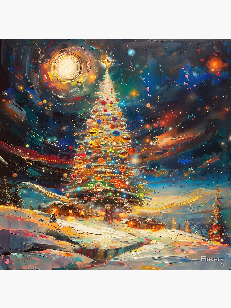 Thumbnail 3 of 3, Sticker, Finvara - Expressio - Christmas I. designed and sold by Finvara.