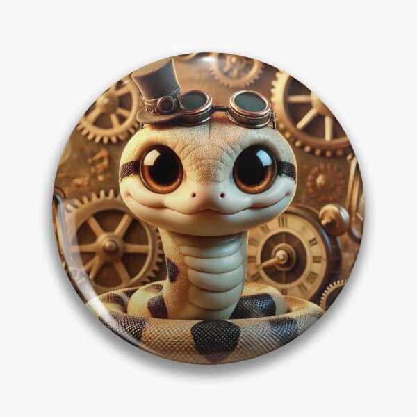 Item preview, Steampunk IMG Boa Constrictor designed and sold by Sillytoe.