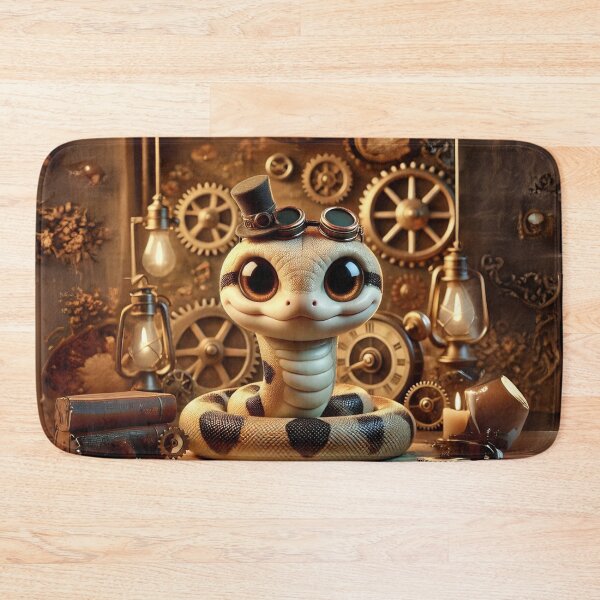 Item preview, Steampunk IMG Boa Constrictor designed and sold by Sillytoe.