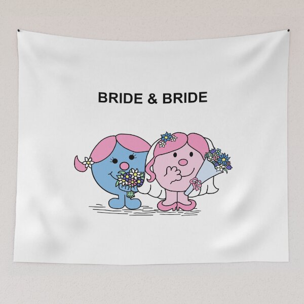 Item preview, Little Miss Bride and Bride Gay LGBT designed and sold by Scat the cat.