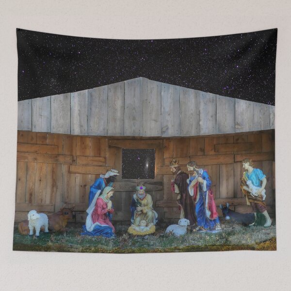 Item preview, Nativity Scene designed and sold by Frankie Cat Photography.