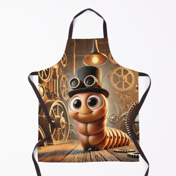 Item preview, Steampunk Inchworm designed and sold by Sillytoe.
