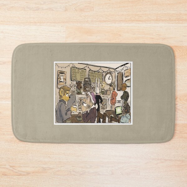 Item preview, cafe fur designed and sold by FeralJackRabit.
