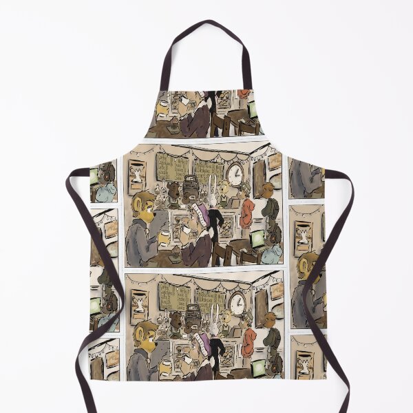 Item preview, cafe fur designed and sold by FeralJackRabit.