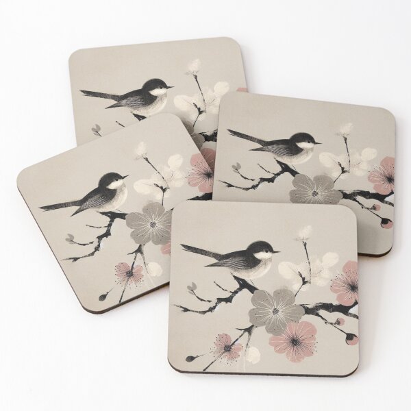 Item preview, Japandi : Plum Blossom and Kototori designed and sold by mi33x.