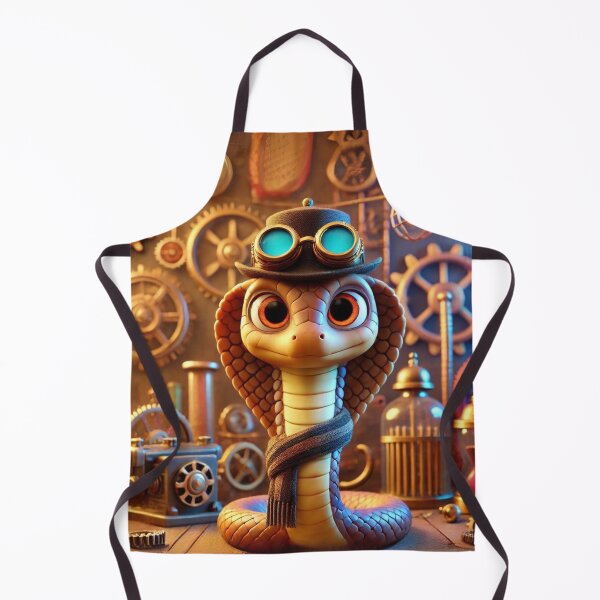 Item preview, Steampunk Indian Cobra designed and sold by Sillytoe.