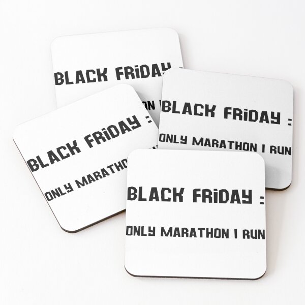 Item preview, Black Friday: The Only Marathon I Run designed and sold by VasInd.
