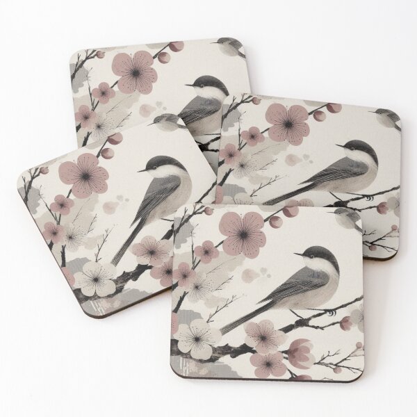 Item preview, Japandi: Plum Blossom and Kototori designed and sold by mi33x.
