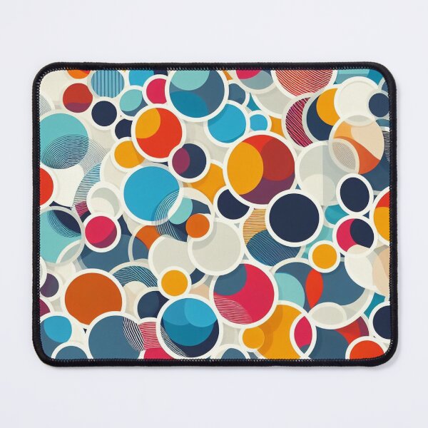 Item preview, circle pattern 7 designed and sold by blackwhiteblue.