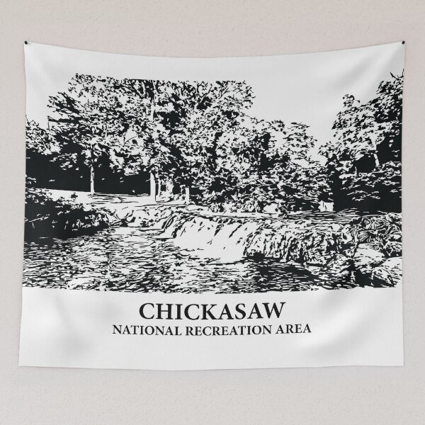 Item preview, Chickasaw National Recreation Area designed and sold by Lakeric Cityscapes.