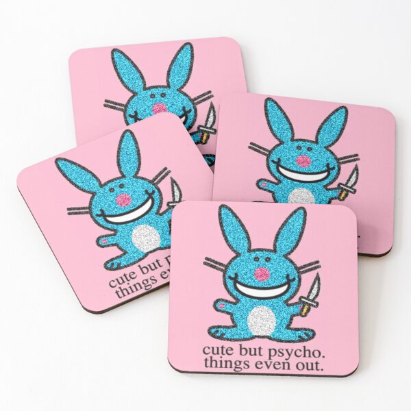 Item preview, Happy bunny Cute but psycho 3  designed and sold by bellaboo777.