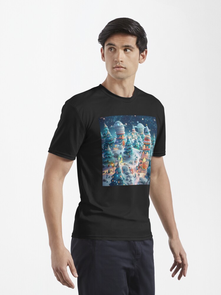 Thumbnail 3 of 7, Active T-Shirt, Finvara - Kids - Christmas I. designed and sold by Finvara.