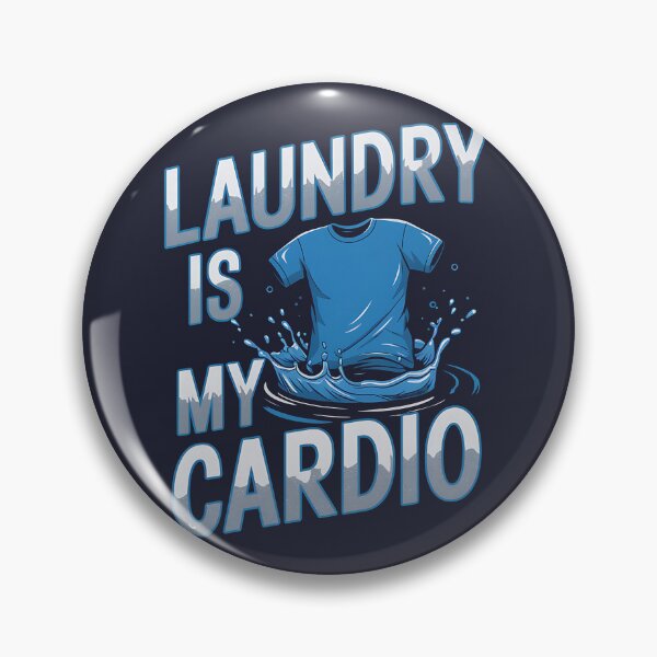Item preview, Laundry is My Cardio, Funny gifts for laundry worker designed and sold by MikeKart.